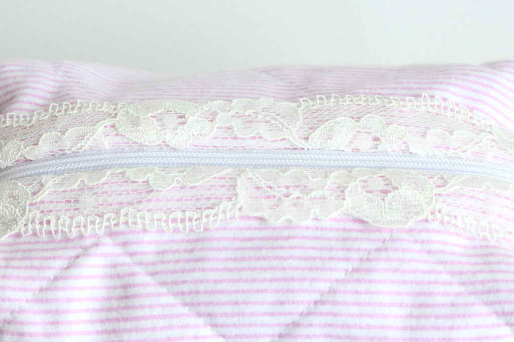 Pochette cosmétique souple en dentelle - Petit modèle